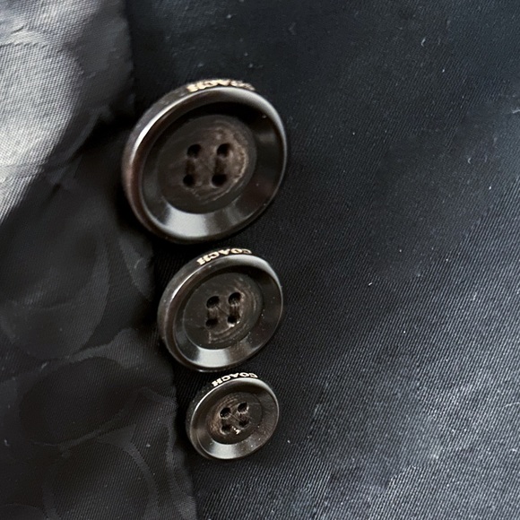 Coach Women’s Trench Coat - Black - Size XL - Excellent condition. - Picture 6 of 10